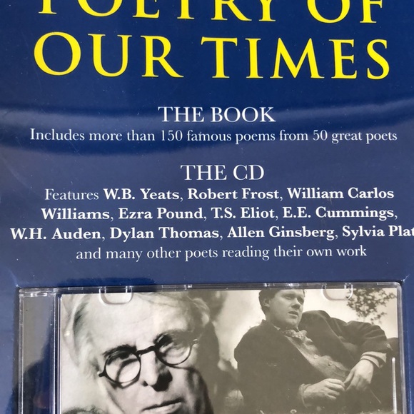 💿2 for $15💿 The Great Modern Poets - The Best Poetry of Our Times book and CD - Picture 4 of 8